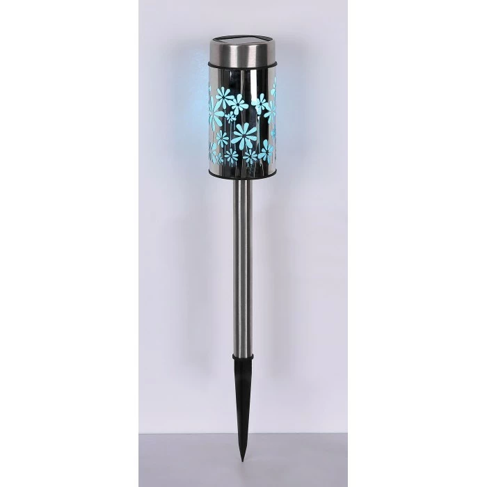 Globo 2er Set Solarleuchte LED Edelstahl, 2-flammig, Farbwechsler 10 Globo 2er Set Solarleuchte LED Edelstahl, 2-flammig, Farbwechsler – Bild 8