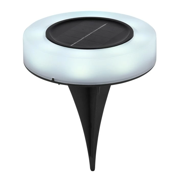 Globo 2er Set Solarleuchte LED Schwarz, 8-flammig 3 Globo 2er Set Solarleuchte LED Schwarz, 8-flammig