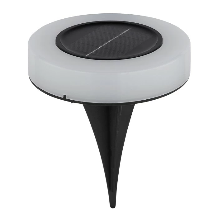 Globo 2er Set Solarleuchte LED Schwarz, 8-flammig 4 Globo 2er Set Solarleuchte LED Schwarz, 8-flammig – Bild 2