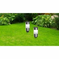 Globo 3er Set Solarleuchte LED Edelstahl, 1-flammig 7 Globo 3er Set Solarleuchte LED Edelstahl, 1-flammig -Günstiges Solarleuchten Geschäft globo 3er set solarleuchte 33254 3 1