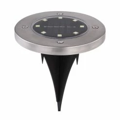 Globo 4er Set Solarleuchte LED Edelstahl, 8-flammig 11 Globo 4er Set Solarleuchte LED Edelstahl, 8-flammig -Günstiges Solarleuchten Geschäft globo 4er set solarleuchte 33414 4 3