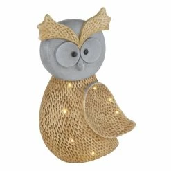 Globo EULE Solarleuchte LED Grau, Braun, 7-flammig