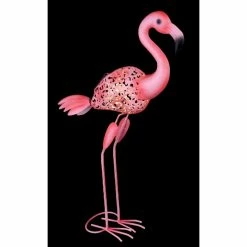 Globo FLAMINGO Solarleuchte LED Pink, 1-flammig -Günstiges Solarleuchten Geschäft globo flamingo solarleuchte 33202 2
