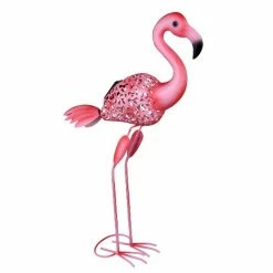 Globo FLAMINGO Solarleuchte LED Pink, 1-flammig -Günstiges Solarleuchten Geschäft globo flamingo solarleuchte 33202 3