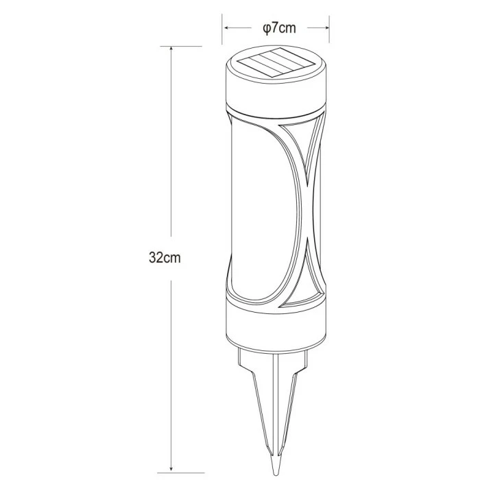 Globo FRITT 16er Set Solarleuchte LED Schwarz, 1-flammig, Farbwechsler 17 Globo FRITT 16er Set Solarleuchte LED Schwarz, 1-flammig, Farbwechsler – Bild 15