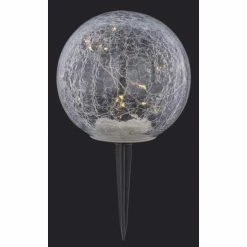 Globo FROST Solarleuchte LED Schwarz, 15-flammig 14 Globo FROST Solarleuchte LED Schwarz, 15-flammig -Günstiges Solarleuchten Geschäft globo frost solarleuchte 332882 4