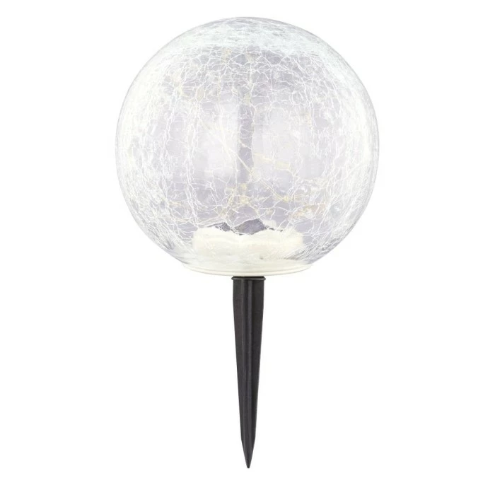 Globo FROST Solarleuchte LED Schwarz, 15-flammig 8 Globo FROST Solarleuchte LED Schwarz, 15-flammig – Bild 6