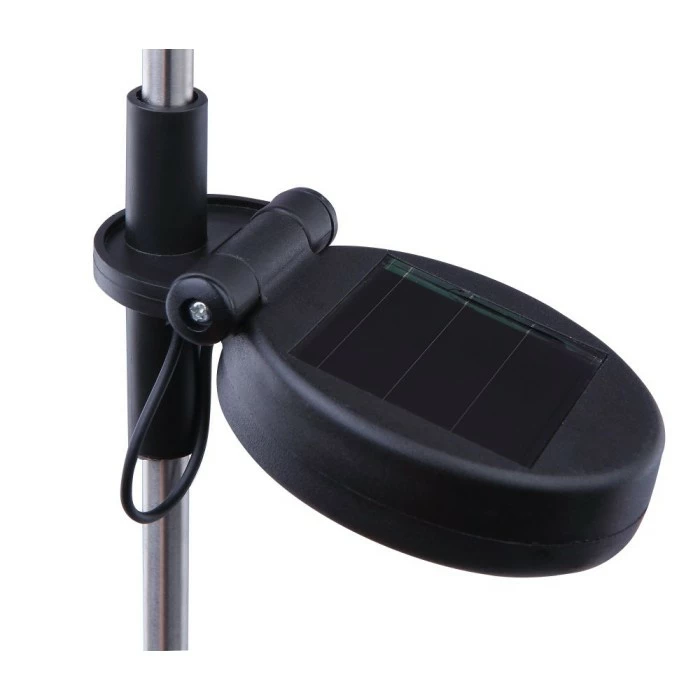 Globo GREBO 12er Set Solarleuchte LED Schwarz, 18-flammig 6 Globo GREBO 12er Set Solarleuchte LED Schwarz, 18-flammig – Bild 4