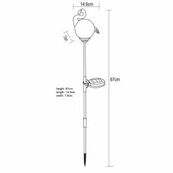 Globo HELIO 6er Set Solarleuchte LED Pink, 1-flammig -Günstiges Solarleuchten Geschäft globo helio 6er set solarleuchte 33218 6 10