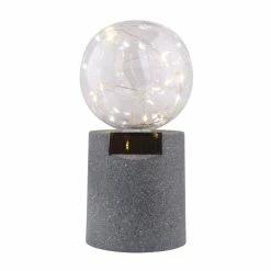 Globo KOSORA 12er Set Solarleuchte LED Grau, 20-flammig -Günstiges Solarleuchten Geschäft globo kosora 12er set solarleuchte 33546 12 6