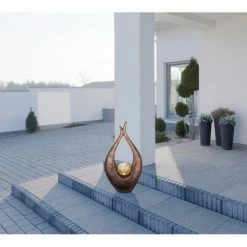 Globo KRULL Solarleuchte LED Bronze, 1-flammig -Günstiges Solarleuchten Geschäft globo krull solarleuchte 33468 2