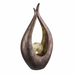 Globo KRULL Solarleuchte LED Bronze, 1-flammig -Günstiges Solarleuchten Geschäft globo krull solarleuchte 33468 4