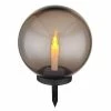 Globo Kugel-Solarleuchte LED Schwarz, 1-flammig -Günstiges Solarleuchten Geschäft globo kugel solarleuchte 33819 0