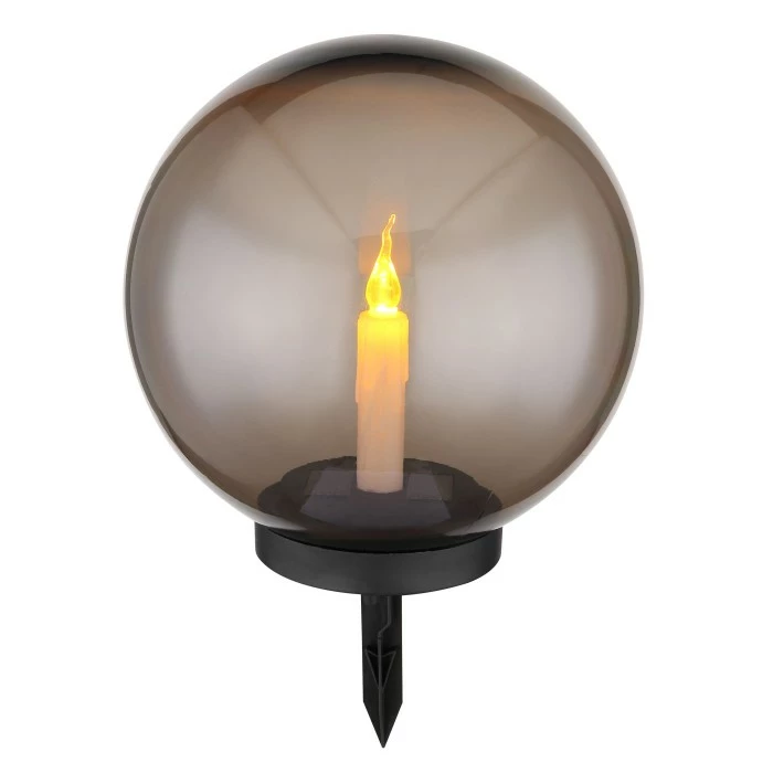 Globo Kugel-Solarleuchte LED Schwarz, 1-flammig 3 Globo Kugel-Solarleuchte LED Schwarz, 1-flammig