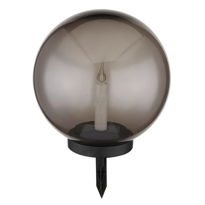 Globo Kugel-Solarleuchte LED Schwarz, 1-flammig 4 Globo Kugel-Solarleuchte LED Schwarz, 1-flammig – Bild 2