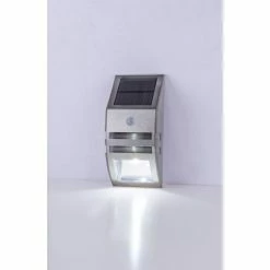 Globo LOGAN Solarleuchte LED Schwarz, 2-flammig, Bewegungsmelder -Günstiges Solarleuchten Geschäft globo logan solarleuchte 334812 7