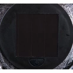 Globo REX Solarleuchte LED Silber, 1-flammig -Günstiges Solarleuchten Geschäft globo rex solarleuchte 334792 4