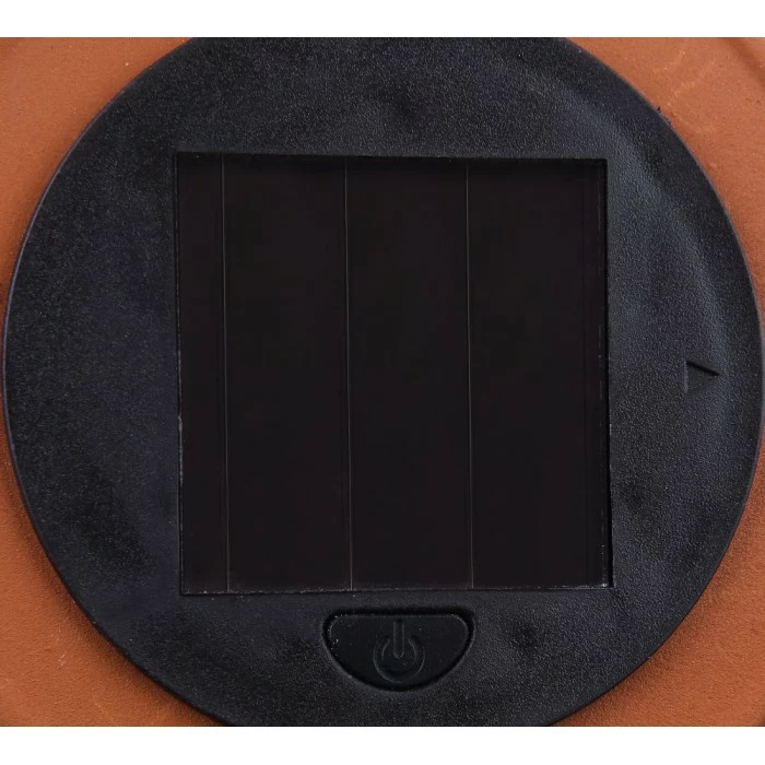 Globo REX Solarleuchte LED Rostfarben, 1-flammig 7 Globo REX Solarleuchte LED Rostfarben, 1-flammig – Bild 5