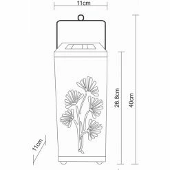 Globo REX Solarleuchte LED Silber, 1-flammig -Günstiges Solarleuchten Geschäft globo rex solarleuchte 334822 7