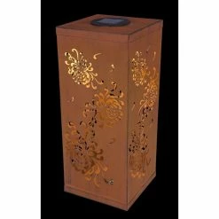 Globo REX Solarleuchte LED Rostfarben, 1-flammig -Günstiges Solarleuchten Geschäft globo rex solarleuchte 33483r 2