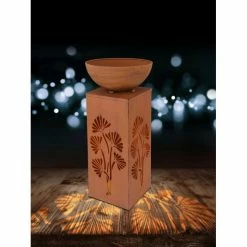 Globo REX Solarleuchte LED Rostfarben, 1-flammig