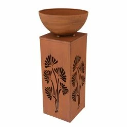 Globo REX Solarleuchte LED Rostfarben, 1-flammig 12 Globo REX Solarleuchte LED Rostfarben, 1-flammig -Günstiges Solarleuchten Geschäft globo rex solarleuchte 33484r 3