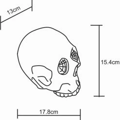 Globo SKELETON Solarleuchte LED Schwarz, 2-flammig -Günstiges Solarleuchten Geschäft globo skeleton solarleuchte 33597 5