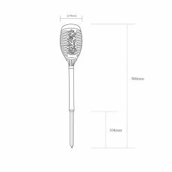 Globo SOLAR 2er Set Solarleuchte LED Schwarz, 1-flammig -Günstiges Solarleuchten Geschäft globo solar 2er set solarleuchte 33535 2 7