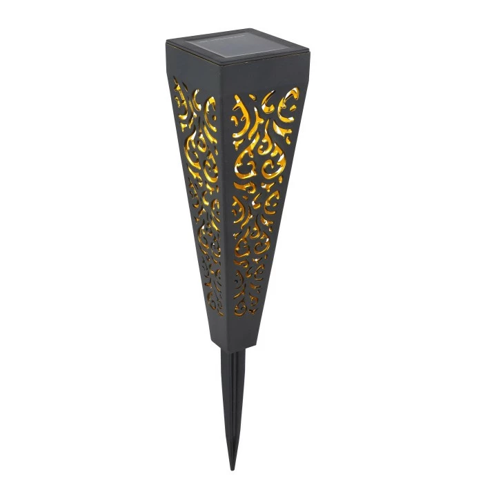 Globo SOLAR 3er Set Solarleuchte LED Schwarz, 1-flammig 3 Globo SOLAR 3er Set Solarleuchte LED Schwarz, 1-flammig