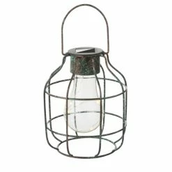 Globo Solar Außenhängeleuchte LED Bronze, 5-flammig