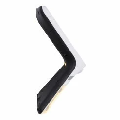 Globo Solar Au&szlig;enwandleuchte LED Schwarz, 1-flammig, Bewegungsmelder -Günstiges Solarleuchten Geschäft globo solar aussenwandleuchte 364822 4