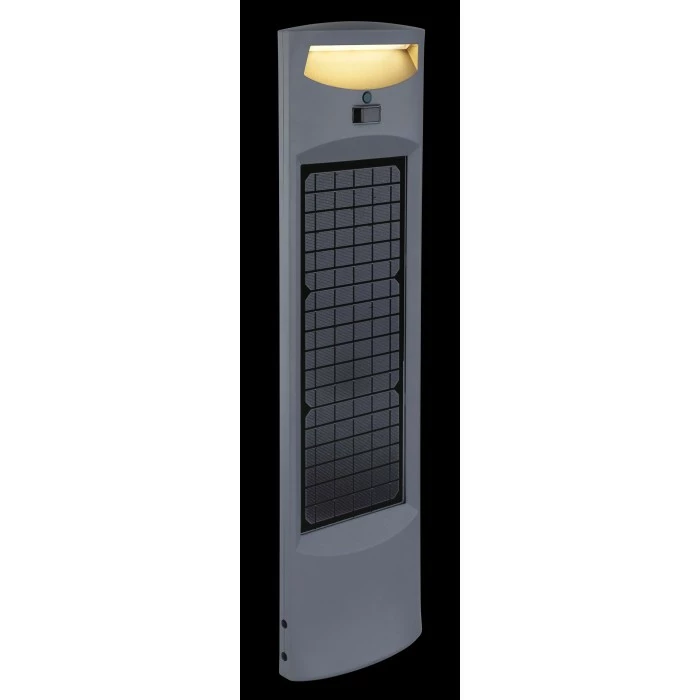 Globo Solar Sockelleuchte LED Anthrazit, 1-flammig, Bewegungsmelder 9 Globo Solar Sockelleuchte LED Anthrazit, 1-flammig, Bewegungsmelder – Bild 7