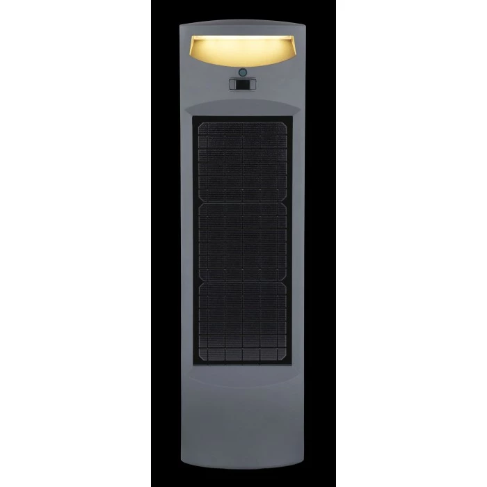 Globo Solar Sockelleuchte LED Anthrazit, 1-flammig, Bewegungsmelder 10 Globo Solar Sockelleuchte LED Anthrazit, 1-flammig, Bewegungsmelder – Bild 8