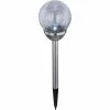 Globo SOLAR Solarleuchte LED Edelstahl, 1-flammig 2 Globo SOLAR Solarleuchte LED Edelstahl, 1-flammig -Günstiges Solarleuchten Geschäft globo solar solarleuchte 33086s 0