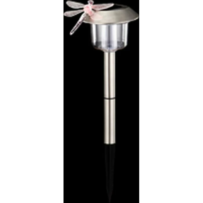 Globo SOLAR Solarleuchte LED Edelstahl, 2-flammig, Farbwechsler 3 Globo SOLAR Solarleuchte LED Edelstahl, 2-flammig, Farbwechsler