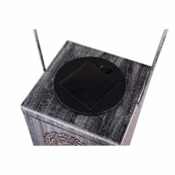 Globo SOLAR Solarleuchte LED Silber, Kupferfarben, 1-flammig -Günstiges Solarleuchten Geschäft globo solar solarleuchte 33630 3