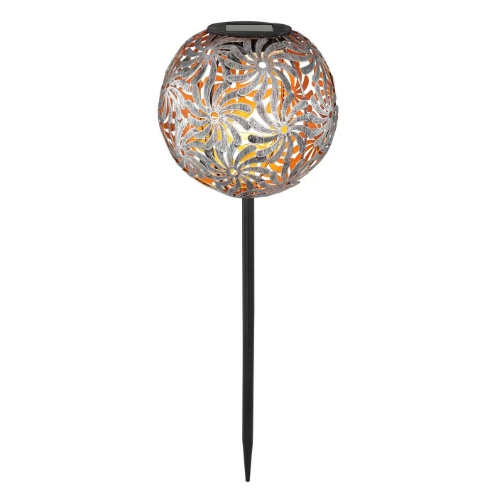 Globo SOLAR Solarleuchte LED Silber, 1-flammig 3 Globo SOLAR Solarleuchte LED Silber, 1-flammig
