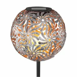 Globo SOLAR Solarleuchte LED Silber, 1-flammig 8 Globo SOLAR Solarleuchte LED Silber, 1-flammig -Günstiges Solarleuchten Geschäft globo solar solarleuchte 33632 2