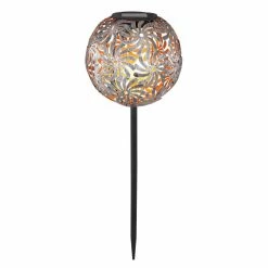 Globo SOLAR Solarleuchte LED Silber, 1-flammig 9 Globo SOLAR Solarleuchte LED Silber, 1-flammig -Günstiges Solarleuchten Geschäft globo solar solarleuchte 33632 3