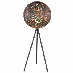 Globo SOLAR Solarleuchte LED Gr&uuml;n Antik, 1-flammig