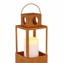 Globo Solar-Stehleuchte LED Rostfarben, 1-flammig 9 Globo Solar-Stehleuchte LED Rostfarben, 1-flammig -Günstiges Solarleuchten Geschäft globo solar stehleuchte 36657r 3