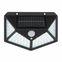 Globo Solar-Wandleuchte LED Schwarz, Transparent, Klar, 100-flammig, Bewegungsmelder 7 Globo Solar-Wandleuchte LED Schwarz, Transparent, Klar, 100-flammig, Bewegungsmelder -Günstiges Solarleuchten Geschäft globo solar wandleuchte 36490 2