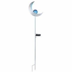 Globo Solarleuchte LED Silber, 1-flammig 10 Globo Solarleuchte LED Silber, 1-flammig -Günstiges Solarleuchten Geschäft globo solarleuchte 33466b 2