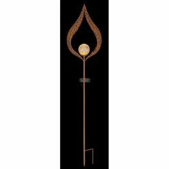 Globo Solarleuchte LED Rostfarben, 1-flammig 16 Globo Solarleuchte LED Rostfarben, 1-flammig -Günstiges Solarleuchten Geschäft globo solarleuchte 334670r 6