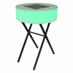 Globo Solarleuchte LED Schwarz, 10-flammig, Fernbedienung, Farbwechsler -Günstiges Solarleuchten Geschäft globo solarleuchte 335142 4