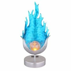 Globo Solarleuchte LED Blau, Silber, 1-flammig -Günstiges Solarleuchten Geschäft globo solarleuchte 33529b 2