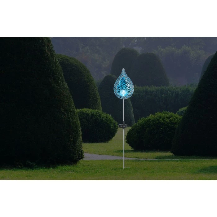 Globo Solarleuchte LED Silber, 1-flammig 3 Globo Solarleuchte LED Silber, 1-flammig