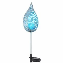 Globo Solarleuchte LED Silber, 1-flammig 15 Globo Solarleuchte LED Silber, 1-flammig -Günstiges Solarleuchten Geschäft globo solarleuchte 33531b 4