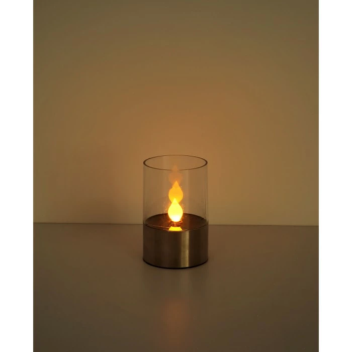 Globo Solarleuchte LED Silber, 1-flammig 6 Globo Solarleuchte LED Silber, 1-flammig – Bild 4