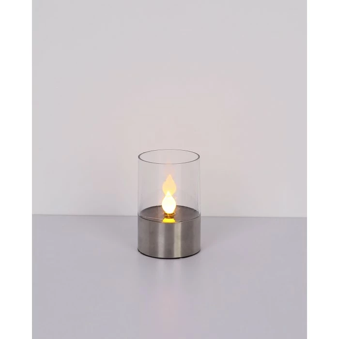 Globo Solarleuchte LED Silber, 1-flammig 7 Globo Solarleuchte LED Silber, 1-flammig – Bild 5